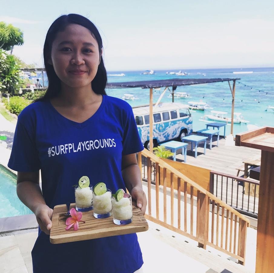 Playgrounds Wave Lodge Lembongan Exterior foto